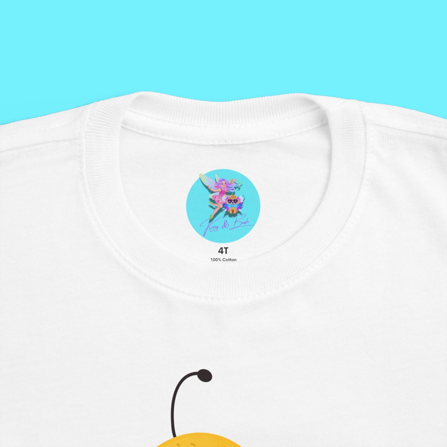 Chilling Honey Bee T-Shirt for Toddlers I Bee Chillin' Spring Shirt Chill Vibes Nature Graphic Tee Perfect Gift for Bee Lovers Fun Vacation Shirt Funny Bee Pun Graphic Tee for Toddler's Fine Jersey Tee