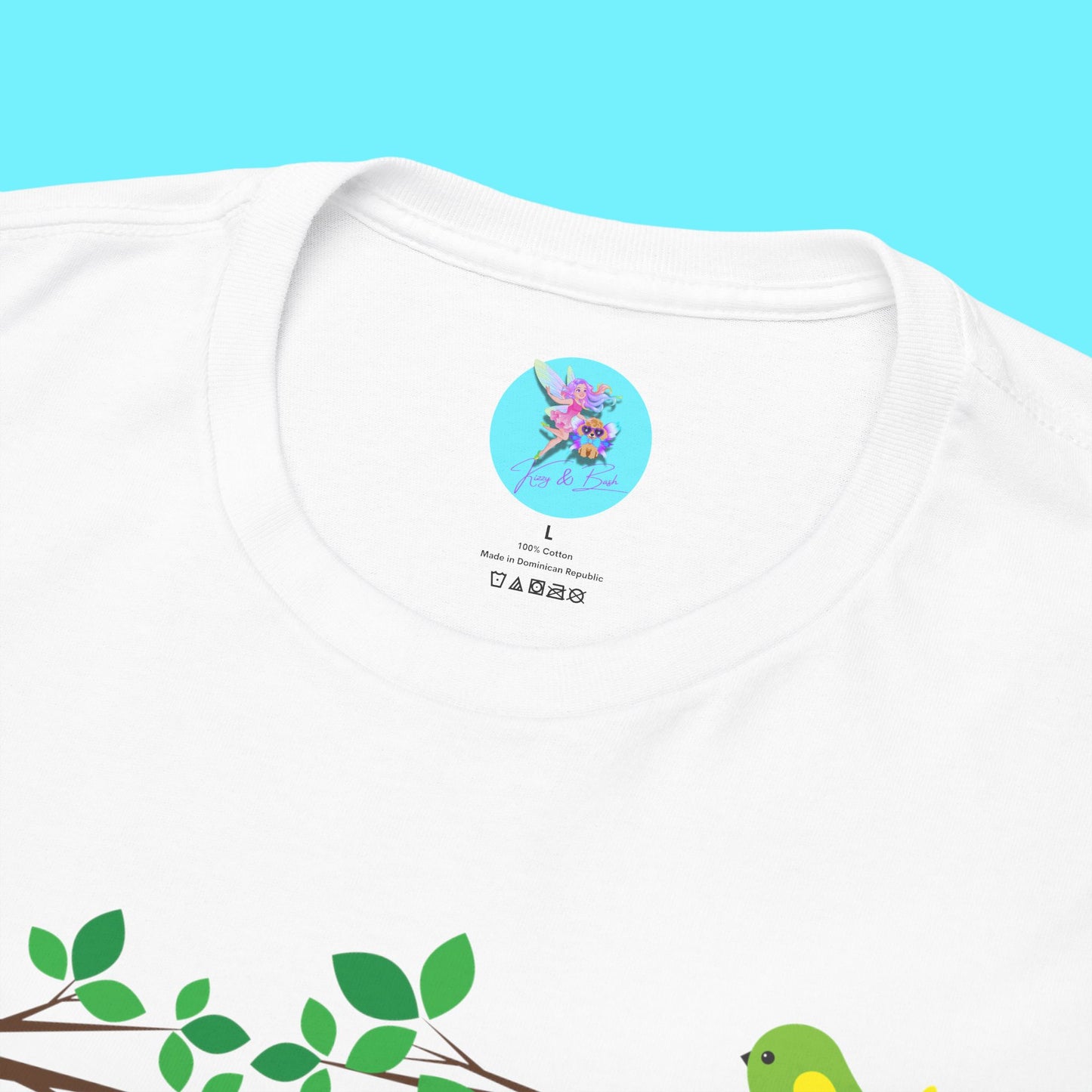 Bird Lover T-Shirt My Real Family Shirt Found Family Gift Idea Naturecore Tee for Him or Her Beautiful Spring Birds Shirt Perfect Gift for Bird Watchers Unisex Heavy Cotton Tee