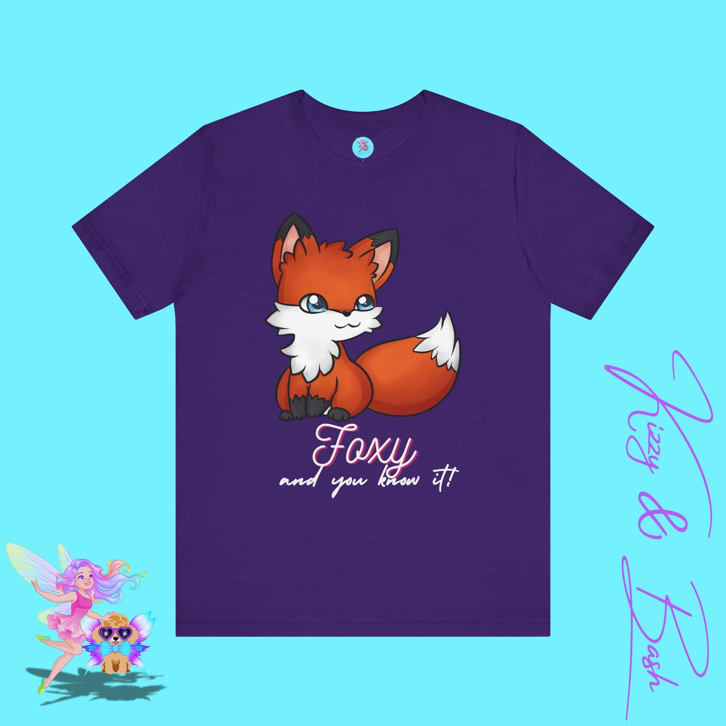 Foxy and You Know It Shirt Whimsical Forest Animal Tee Woodland Animalcore Gift Funny Fox Pun Shirt Whimsical Nature Tee Shirt for Confident Cuties Adult Unisex Jersey Short Sleeve Tee