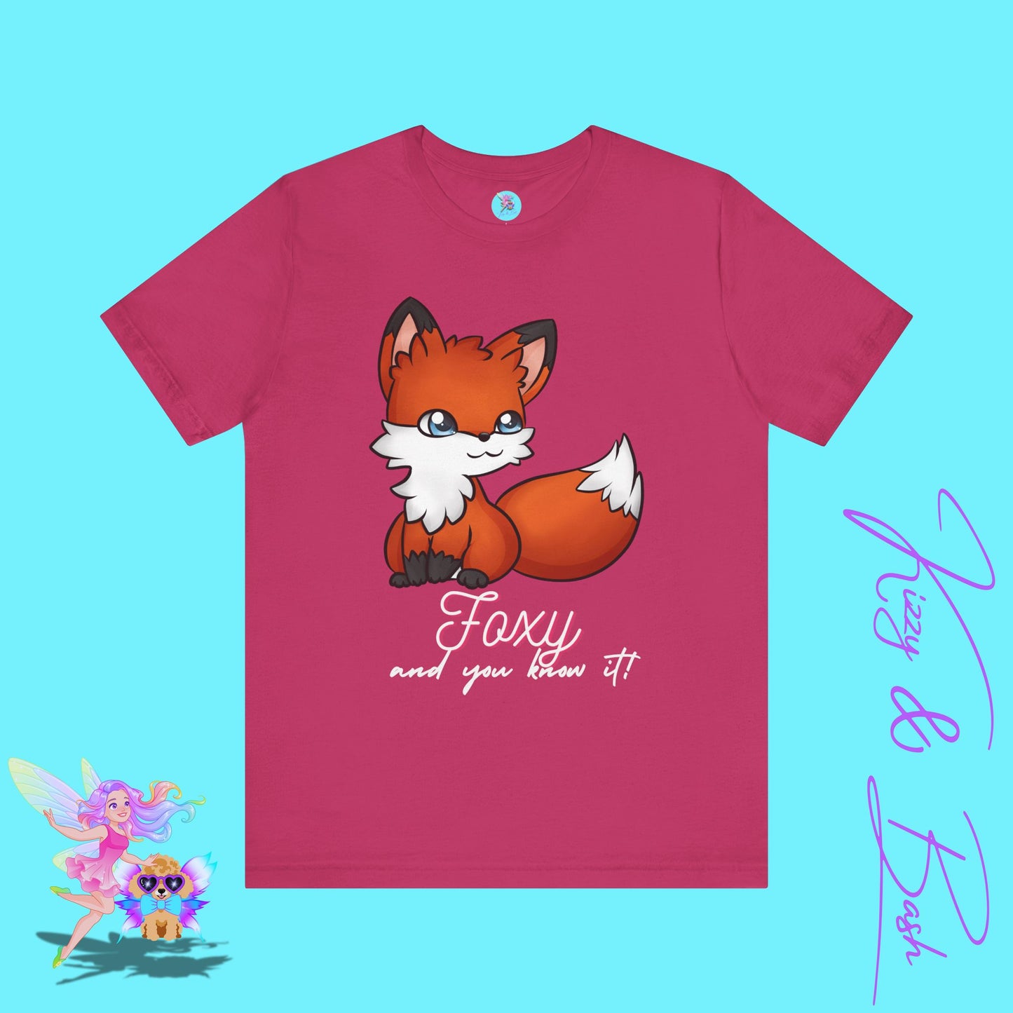 Foxy and You Know It Shirt Whimsical Forest Animal Tee Woodland Animalcore Gift Funny Fox Pun Shirt Whimsical Nature Tee Shirt for Confident Cuties Adult Unisex Jersey Short Sleeve Tee