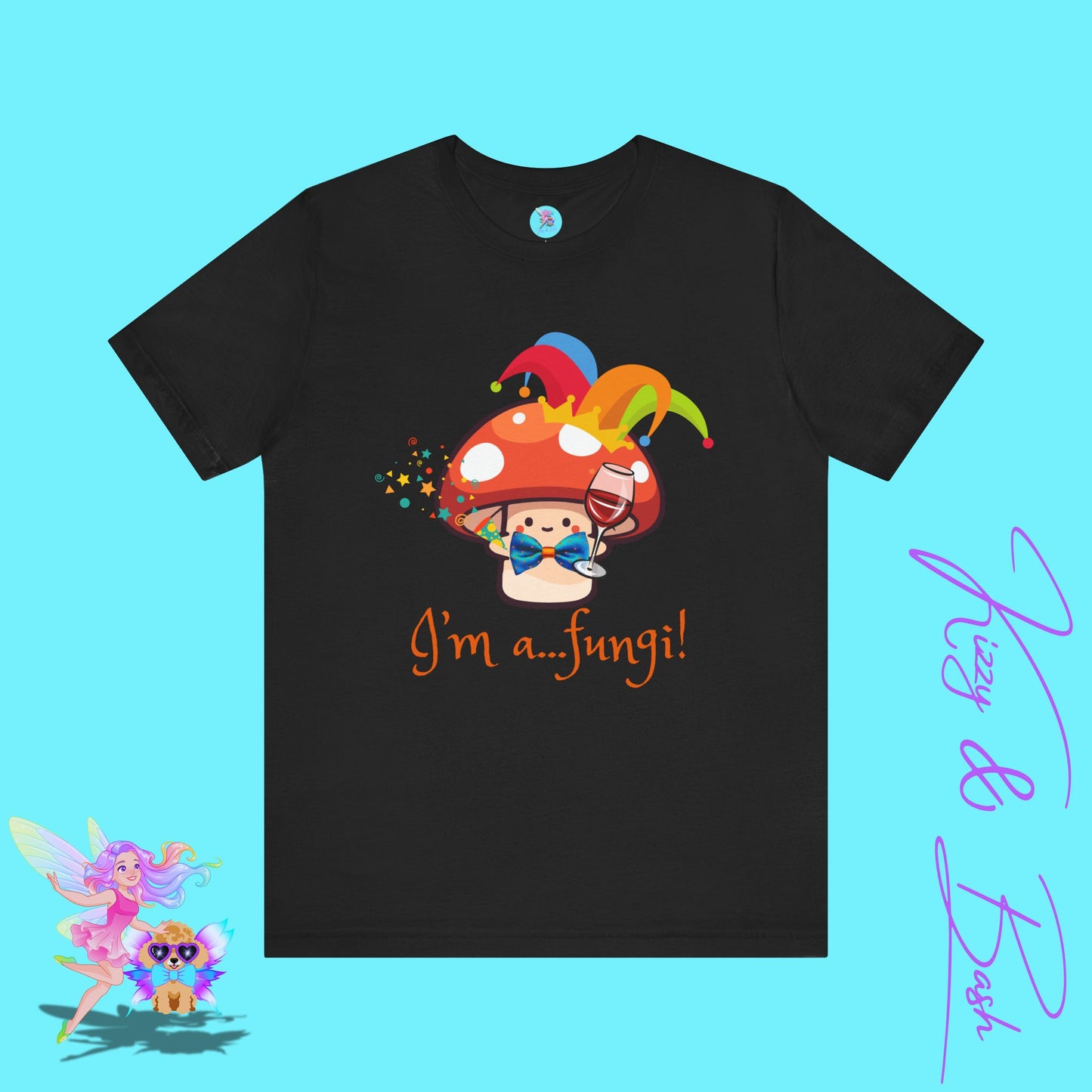 Funny Mushroom Shirt Fungi Pun Gift Mushroom Party T-Shirt Naturecore Tee for Plant & Wine Fans Life of the Party Gift Adult Unisex Jersey Short Sleeve Tee