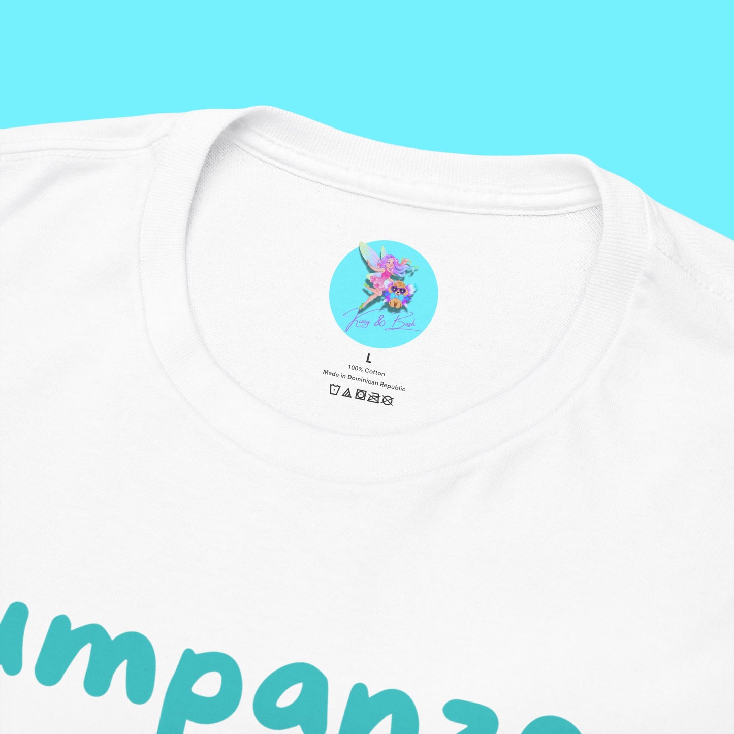 Jumpanzee T-Shirt Cute Monkey Jumping on a Trampoline T-Shirt Funny Animal Antics Shirt Trampoline Park Shirt Unique Monkey Lover Gift Idea Unisex Heavy Cotton Tee