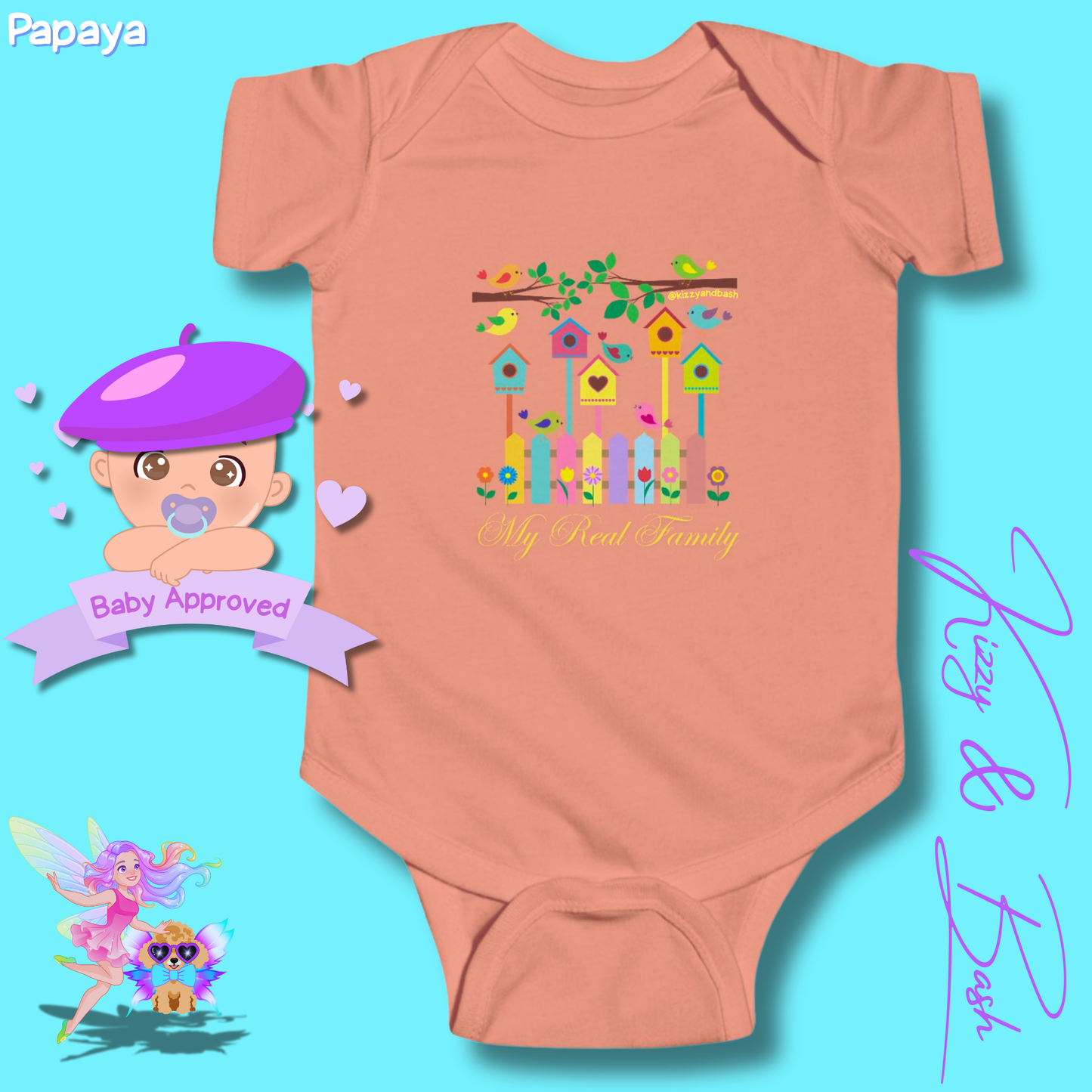 Colorful Birds Onesie for Newborn Nature Baby Gift Idea Unique Baby Shower Gift Idea Bird Nursery Decor Spring Baby Gift My Real Family Infant Fine Jersey Bodysuit