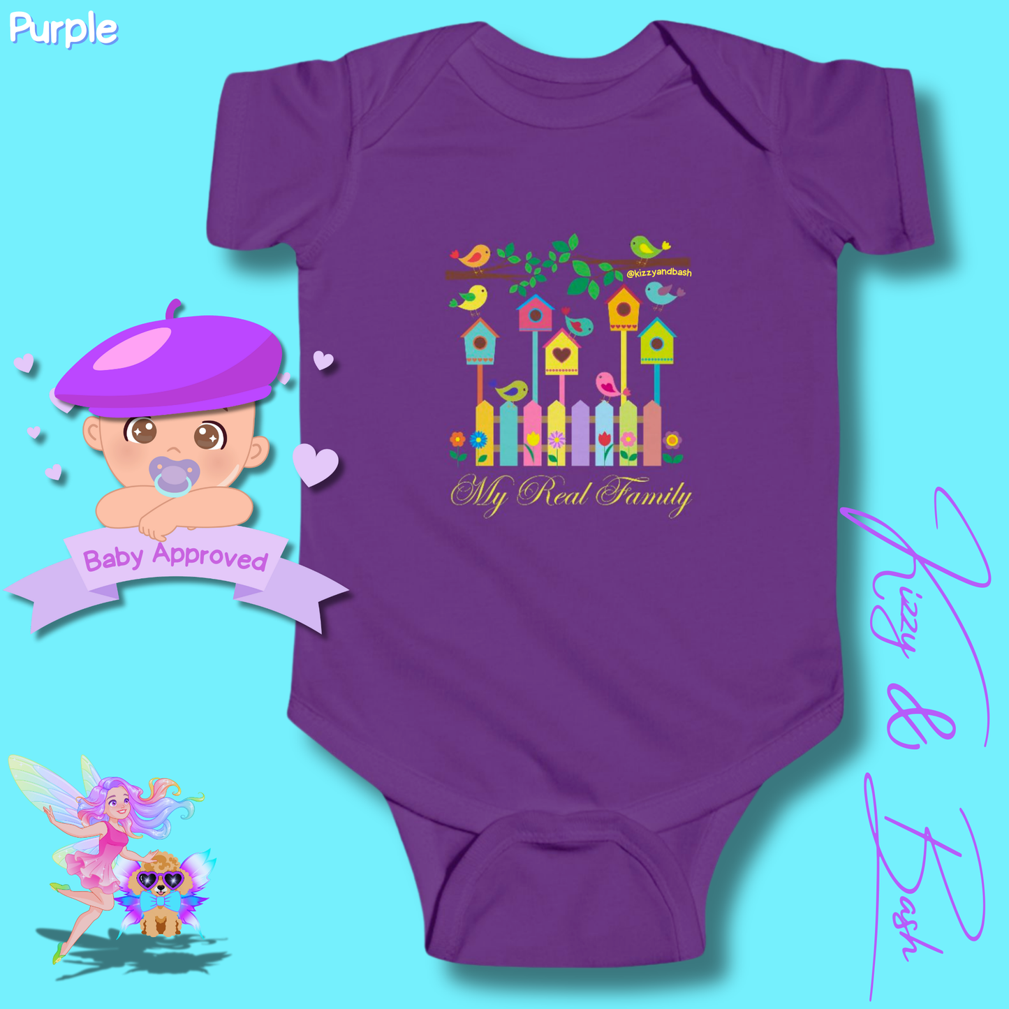 Colorful Birds Onesie for Newborn Nature Baby Gift Idea Unique Baby Shower Gift Idea Bird Nursery Decor Spring Baby Gift My Real Family Infant Fine Jersey Bodysuit