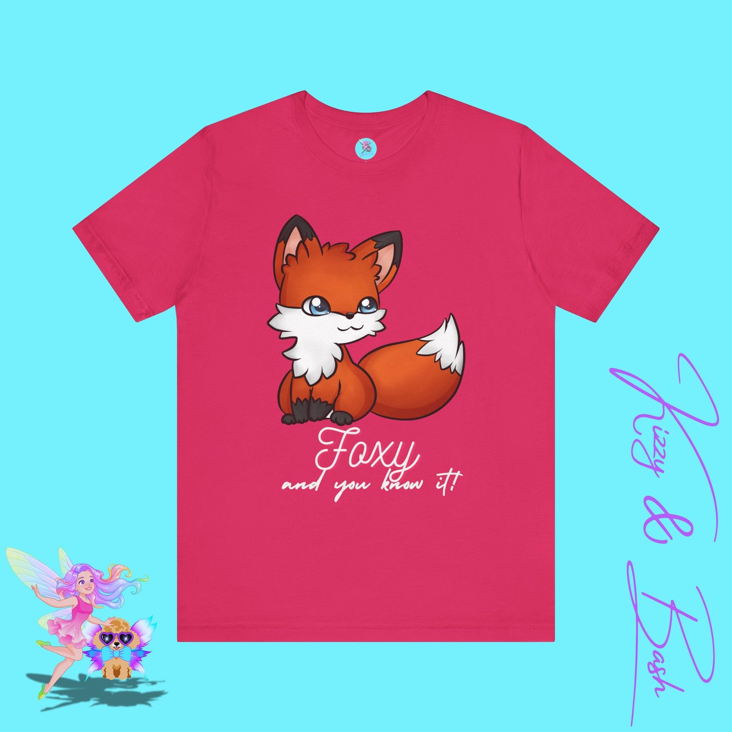 Foxy and You Know It Shirt Whimsical Forest Animal Tee Woodland Animalcore Gift Funny Fox Pun Shirt Whimsical Nature Tee Shirt for Confident Cuties Adult Unisex Jersey Short Sleeve Tee