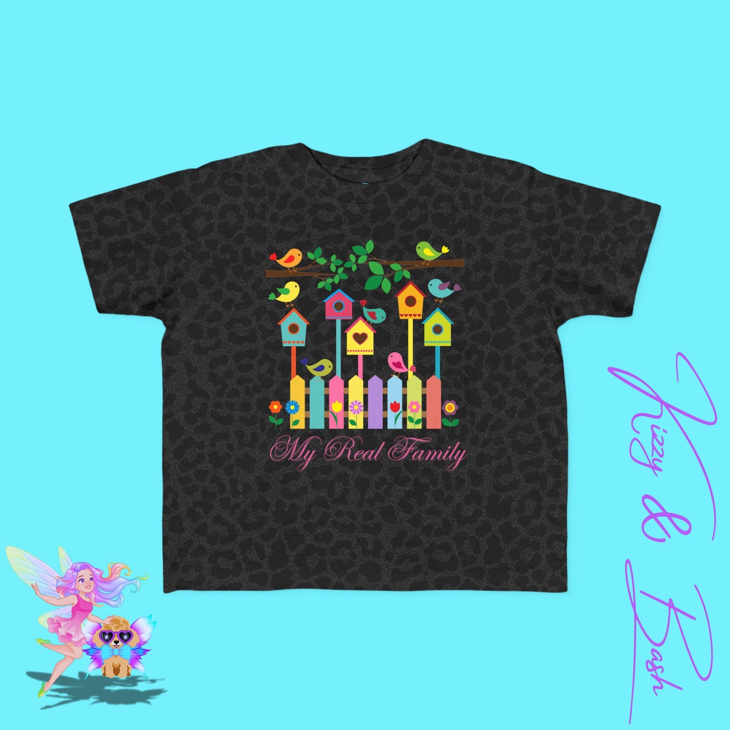 Bird Lover T-Shirt for Toddlers Perfect Birdwatcher Shirt for Him or Her Colorful Spring Tee Bird Lover Gift Idea Cottagecore Nature Tee Naturecore Gift for Eco-Lover Shirt for Toddler's Fine Jersey Tee