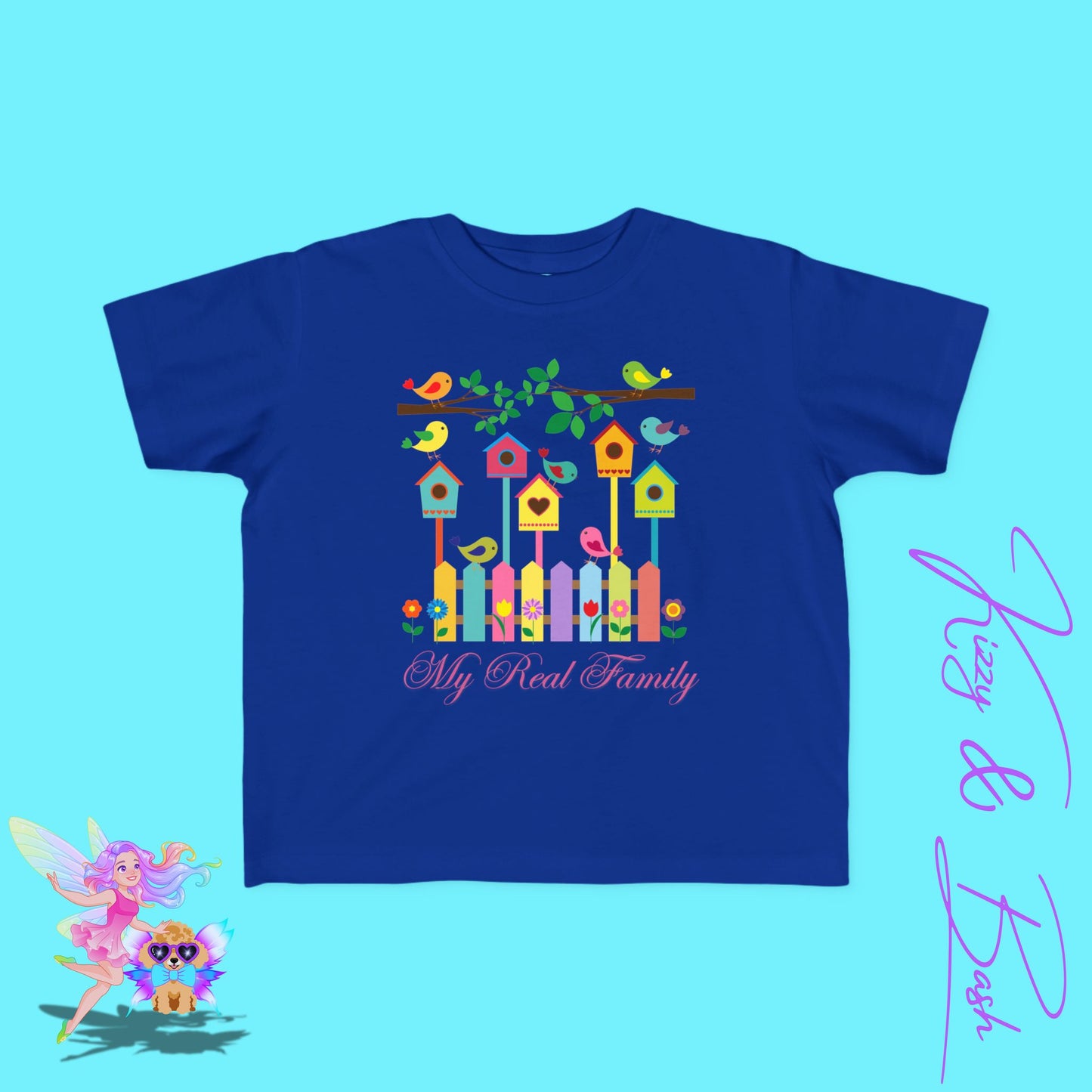 Bird Lover T-Shirt for Toddlers Perfect Birdwatcher Shirt for Him or Her Colorful Spring Tee Bird Lover Gift Idea Cottagecore Nature Tee Naturecore Gift for Eco-Lover Shirt for Toddler's Fine Jersey Tee