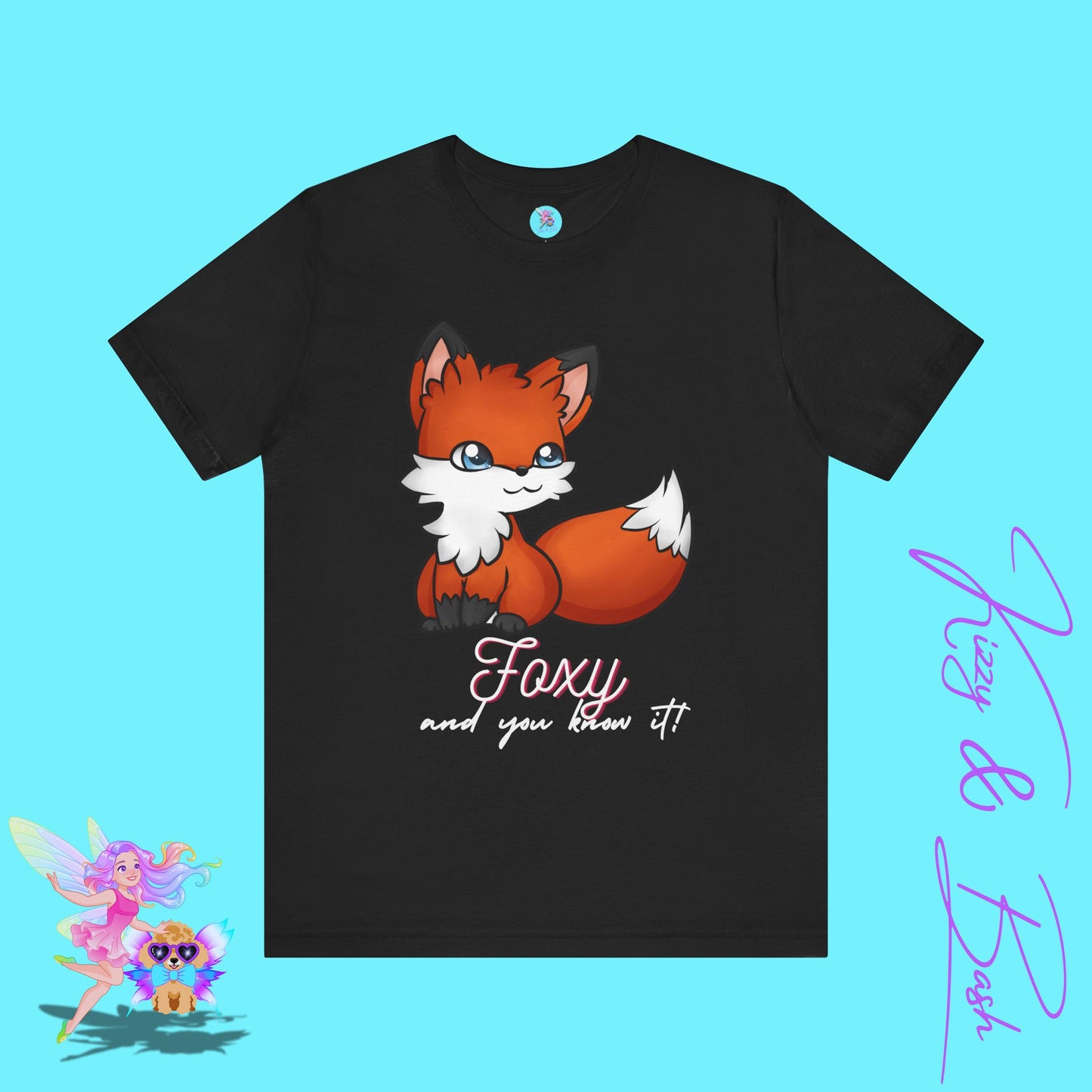 Foxy and You Know It Shirt Whimsical Forest Animal Tee Woodland Animalcore Gift Funny Fox Pun Shirt Whimsical Nature Tee Shirt for Confident Cuties Adult Unisex Jersey Short Sleeve Tee