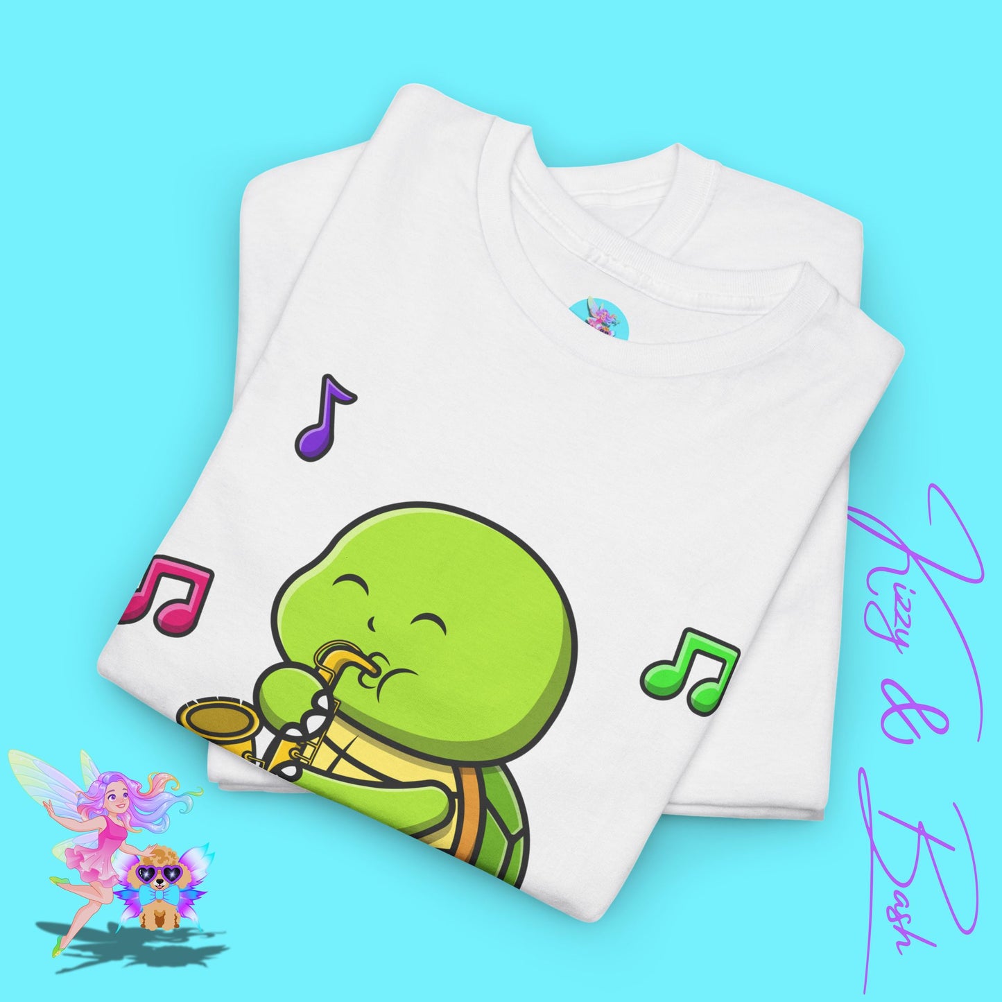 Funny Turtle Music Shirt Perfect Gift for Music Teachers Band Camp T-Shirt for Adults Funny Animal Tee for Him or Her Motivational Turtle Tee Funny Music Shirt Unisex Heavy Cotton Tee