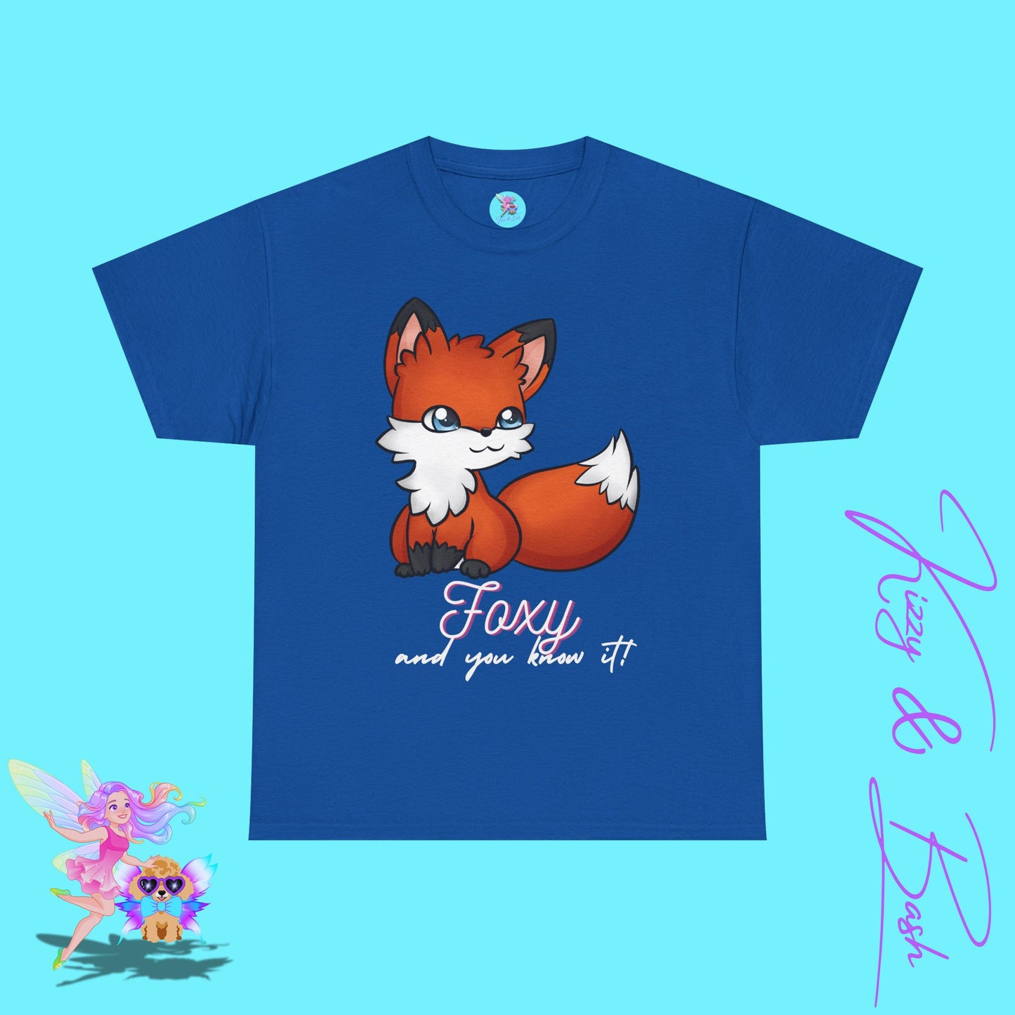 Foxy and You Know It T-Shirt Cute Woodland Animal Tee Perfect Gift for Fox Lovers Unique Forestcore Shirt Sassy Animal Tee Funny Fox Shirt Unisex Heavy Cotton Tee