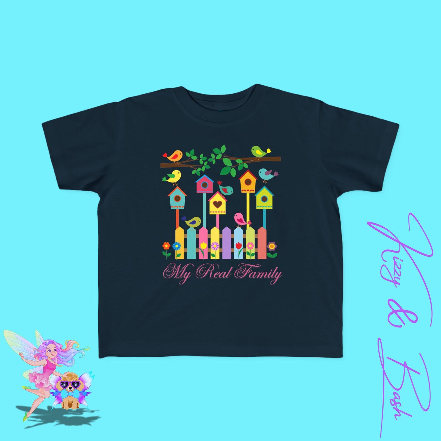 Bird Lover T-Shirt for Toddlers Perfect Birdwatcher Shirt for Him or Her Colorful Spring Tee Bird Lover Gift Idea Cottagecore Nature Tee Naturecore Gift for Eco-Lover Shirt for Toddler's Fine Jersey Tee