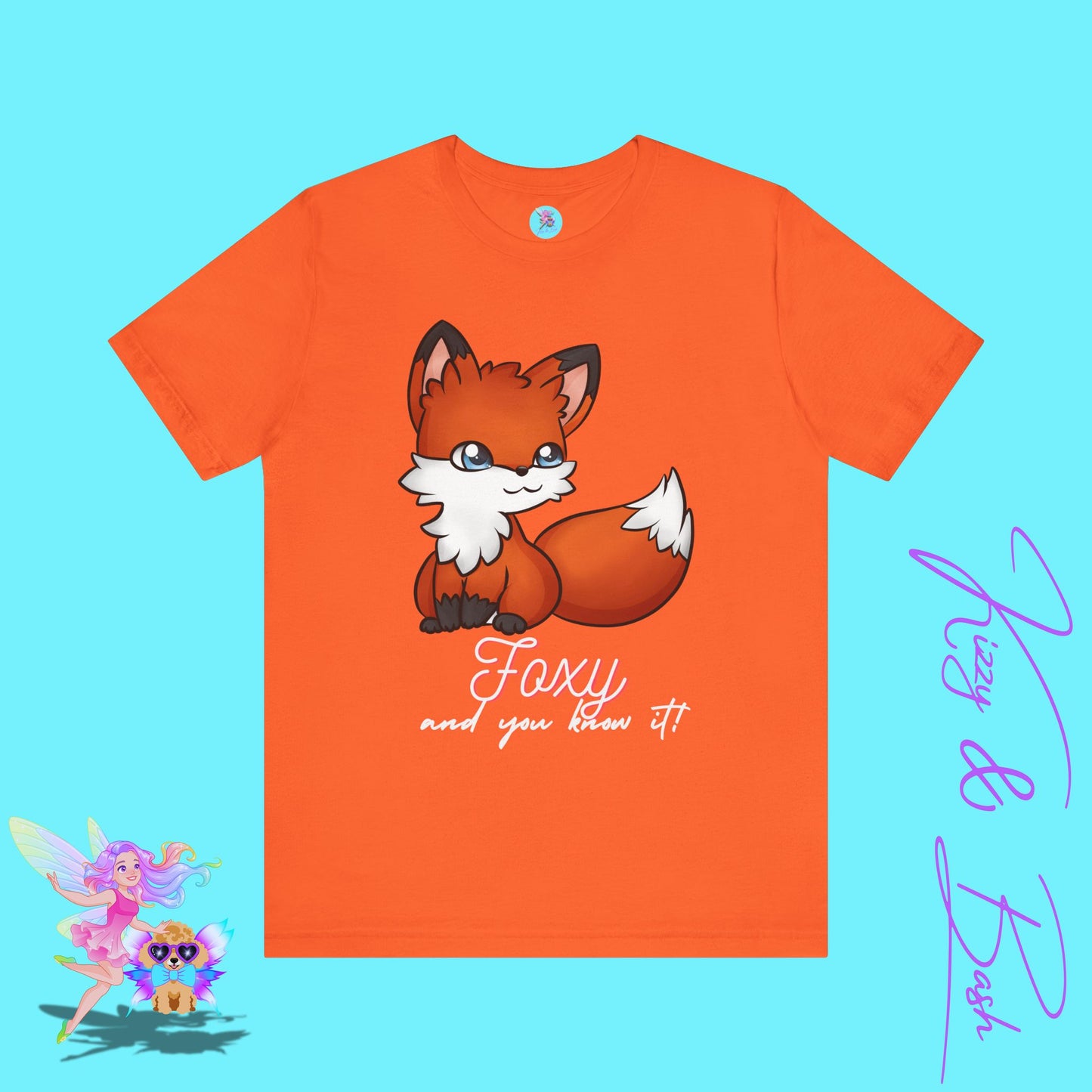 Foxy and You Know It Shirt Whimsical Forest Animal Tee Woodland Animalcore Gift Funny Fox Pun Shirt Whimsical Nature Tee Shirt for Confident Cuties Adult Unisex Jersey Short Sleeve Tee