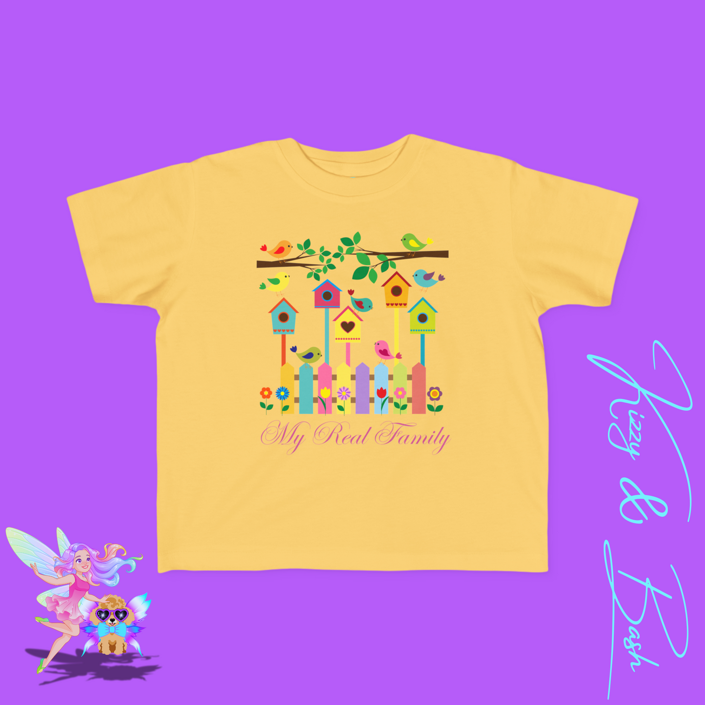 Bird Lover T-Shirt for Toddlers Perfect Birdwatcher Shirt for Him or Her Colorful Spring Tee Bird Lover Gift Idea Cottagecore Nature Tee Naturecore Gift for Eco-Lover Shirt for Toddler's Fine Jersey Tee