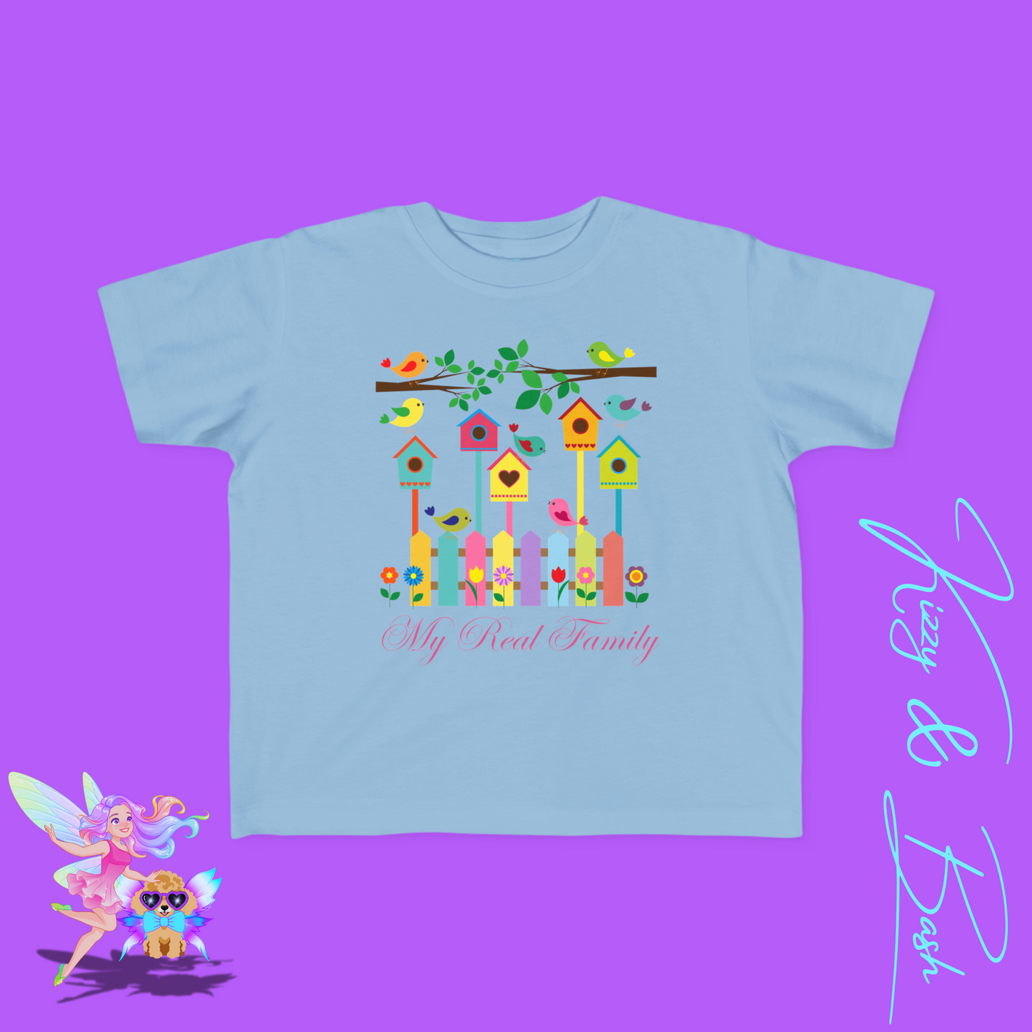 Bird Lover T-Shirt for Toddlers Perfect Birdwatcher Shirt for Him or Her Colorful Spring Tee Bird Lover Gift Idea Cottagecore Nature Tee Naturecore Gift for Eco-Lover Shirt for Toddler's Fine Jersey Tee