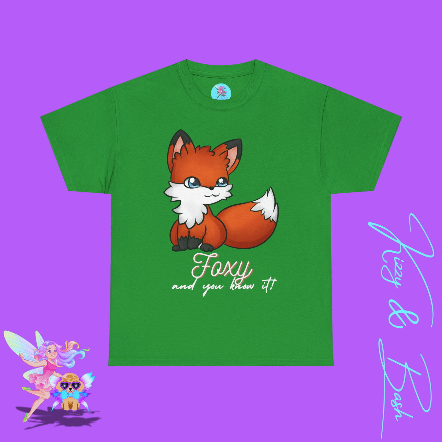 Foxy and You Know It T-Shirt Cute Woodland Animal Tee Perfect Gift for Fox Lovers Unique Forestcore Shirt Sassy Animal Tee Funny Fox Shirt Unisex Heavy Cotton Tee