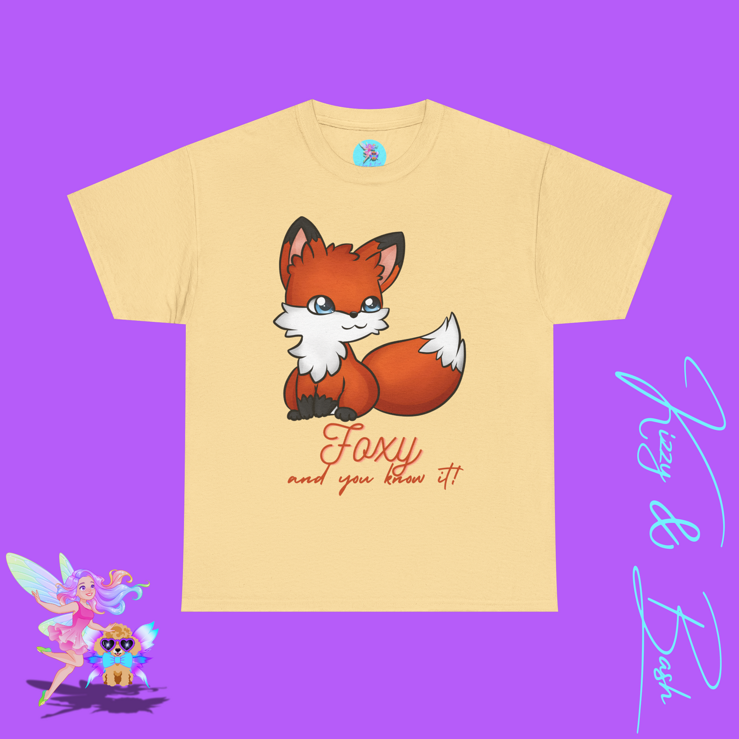 Foxy and You Know It T-Shirt Cute Woodland Animal Tee Perfect Gift for Fox Lovers Unique Forestcore Shirt Sassy Animal Tee Funny Fox Shirt Unisex Heavy Cotton Tee