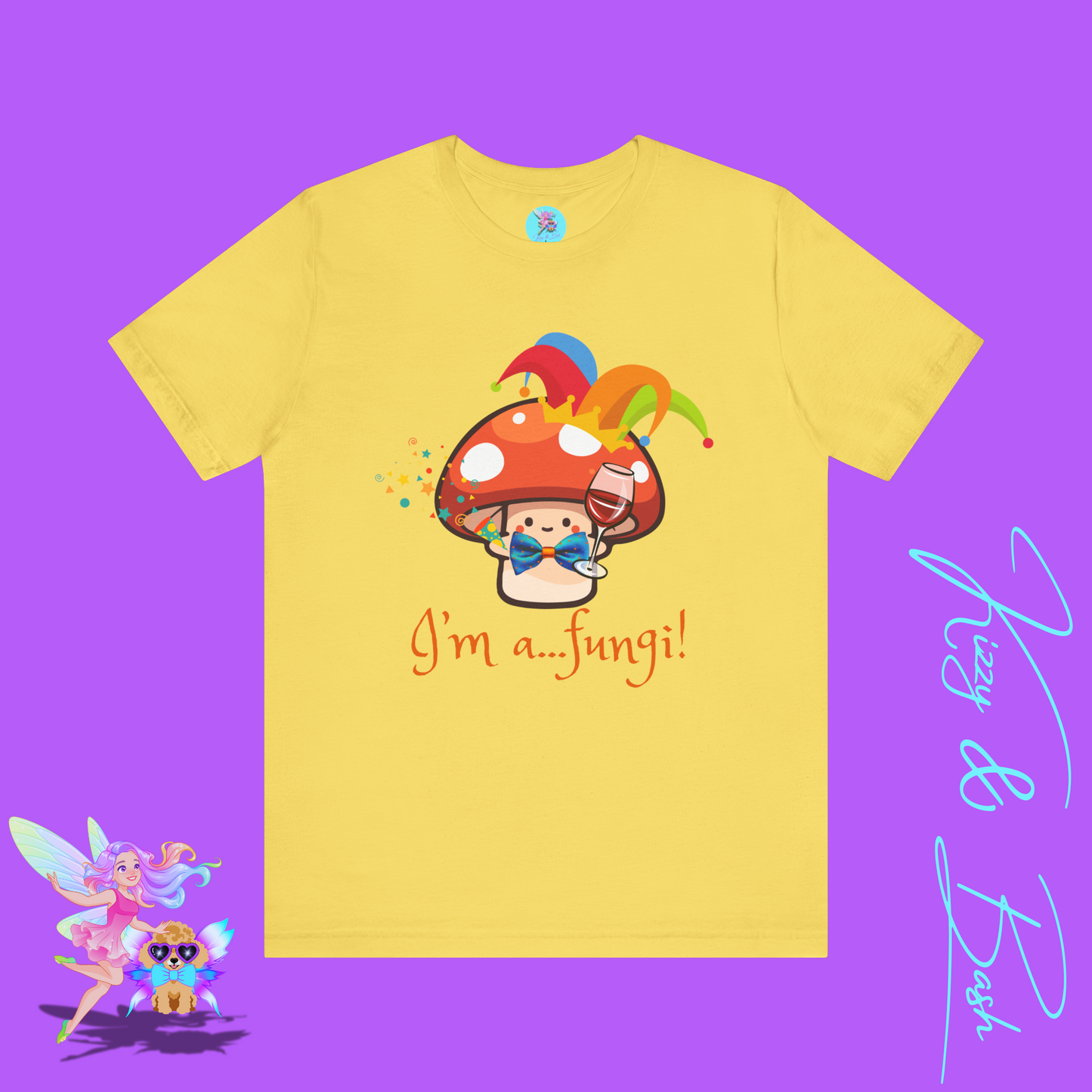 Funny Mushroom Shirt Fungi Pun Gift Mushroom Party T-Shirt Naturecore Tee for Plant & Wine Fans Life of the Party Gift Adult Unisex Jersey Short Sleeve Tee