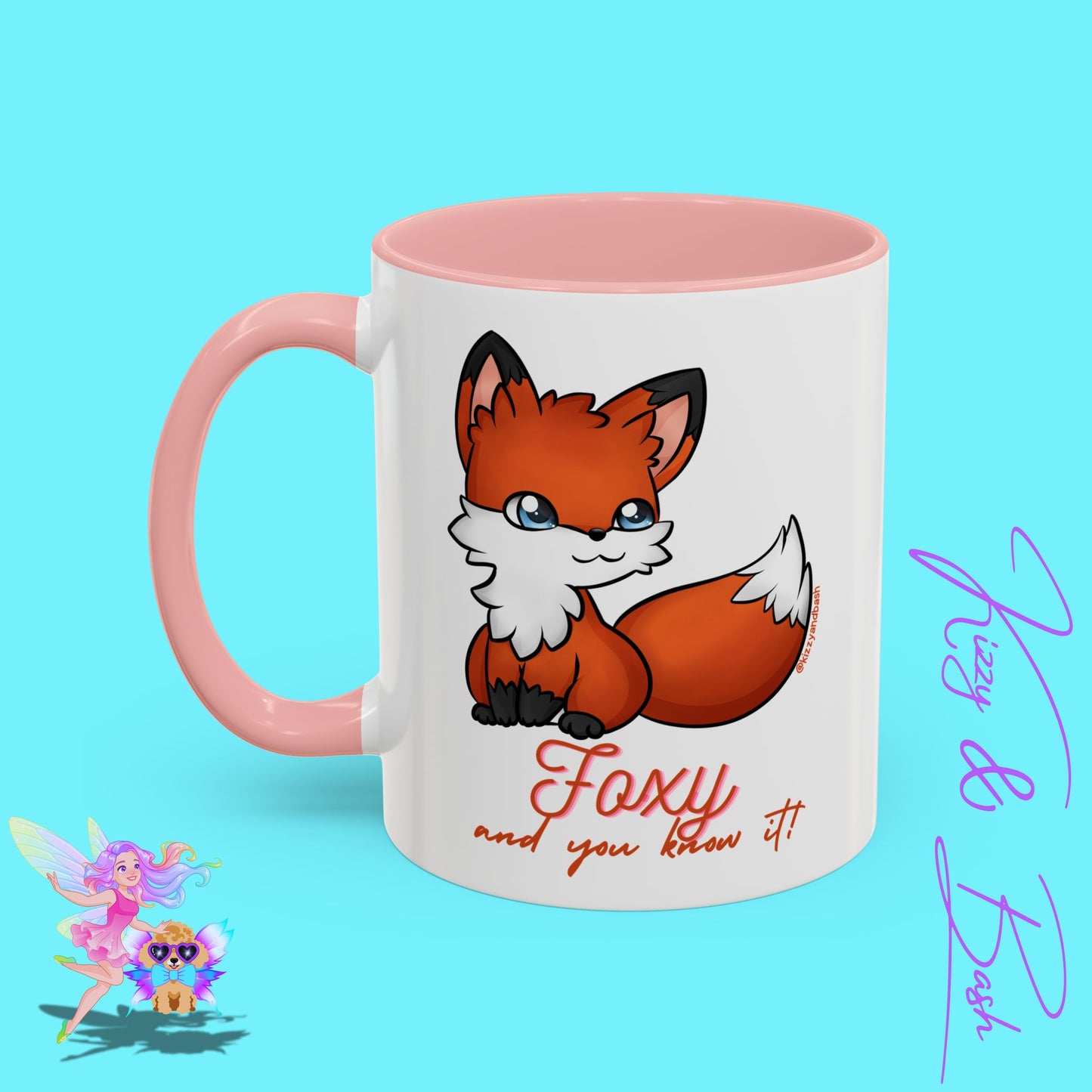Red Fox Mug for Her Funny Woodland Animal Gift Idea Cute Fox Coffee Mug Perfect Gift for Fox Lovers Foxy and You Know It Accent Coffee Mug - 11, 15oz