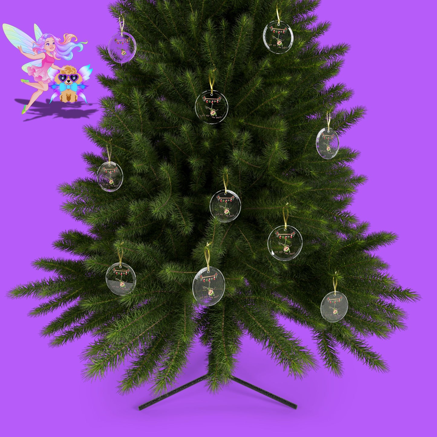 Funny Elf Ornament Unique Christmas Ornament for Elf Lovers Gift Funny Christmas Gift for Friends and Family Unique White Elephant Gift Exchange Idea Ultimate Elf Lover Gift Elf Off the Shelf Glass Ornaments