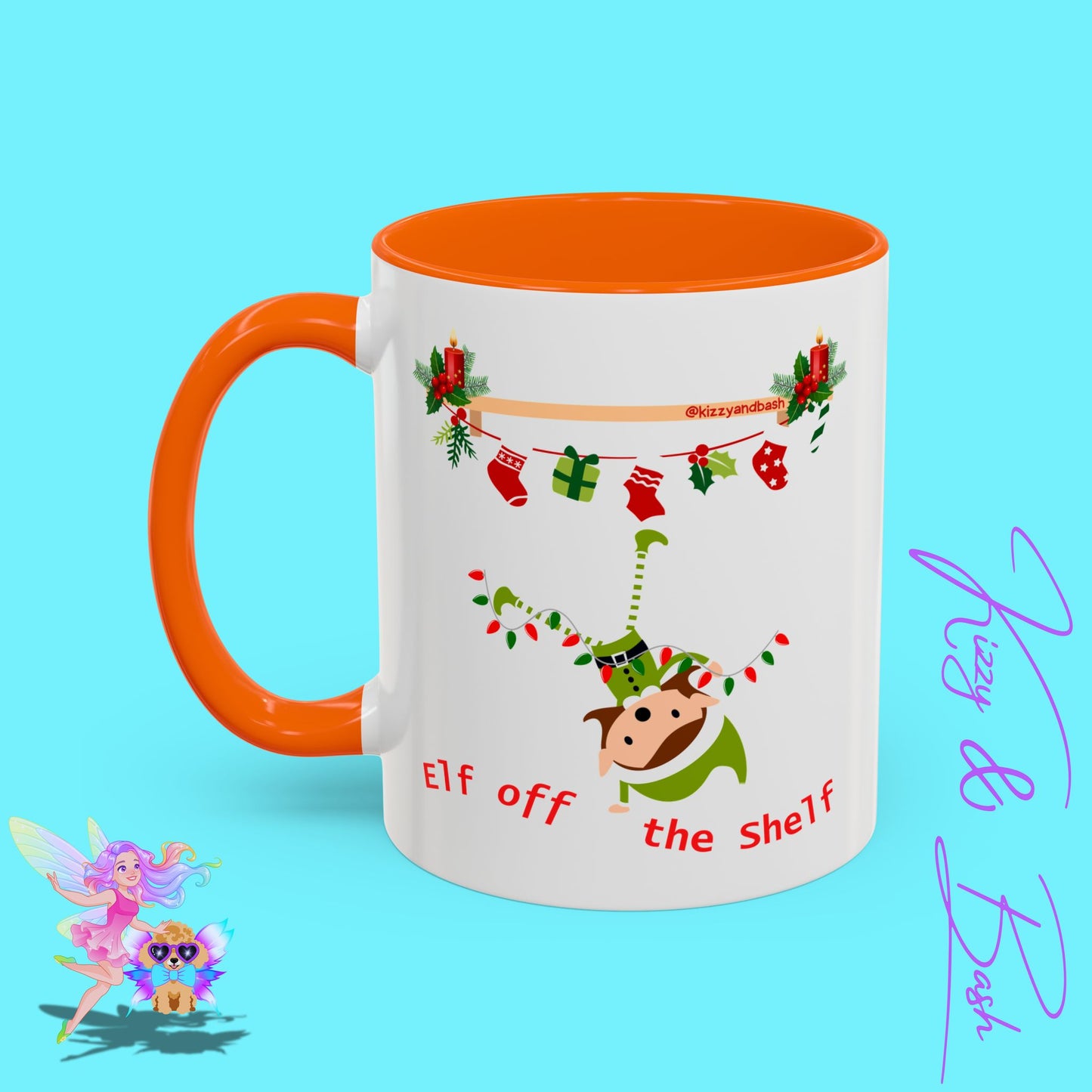 Unique Christmas Mug for Elf Lovers One of a Kind Christmas Coffee Mug Hilarious Christmas Coffee Mug Unique Christmas Gift for Friends and Family Cute Christmas Gift for Teachers Elf off the Shelf Accent Coffee Mug - 11, 15oz
