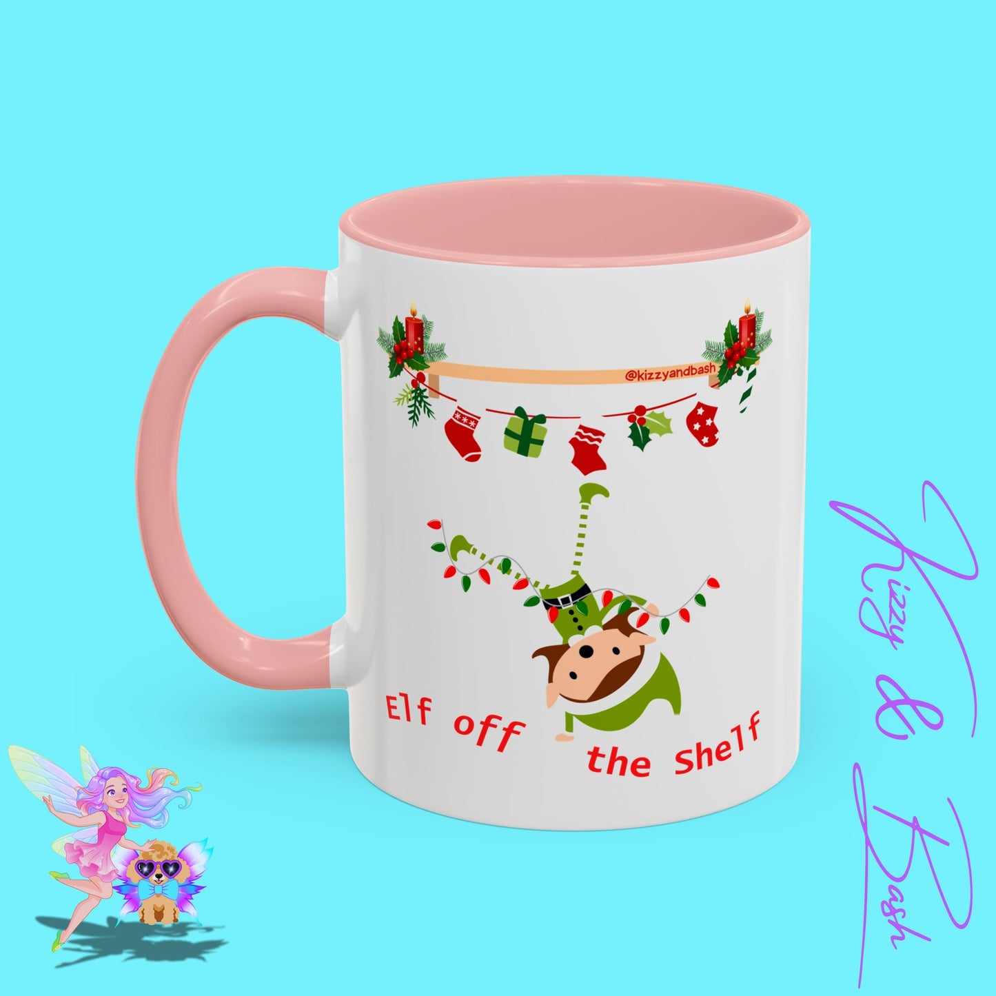 Unique Christmas Mug for Elf Lovers One of a Kind Christmas Coffee Mug Hilarious Christmas Coffee Mug Unique Christmas Gift for Friends and Family Cute Christmas Gift for Teachers Elf off the Shelf Accent Coffee Mug - 11, 15oz