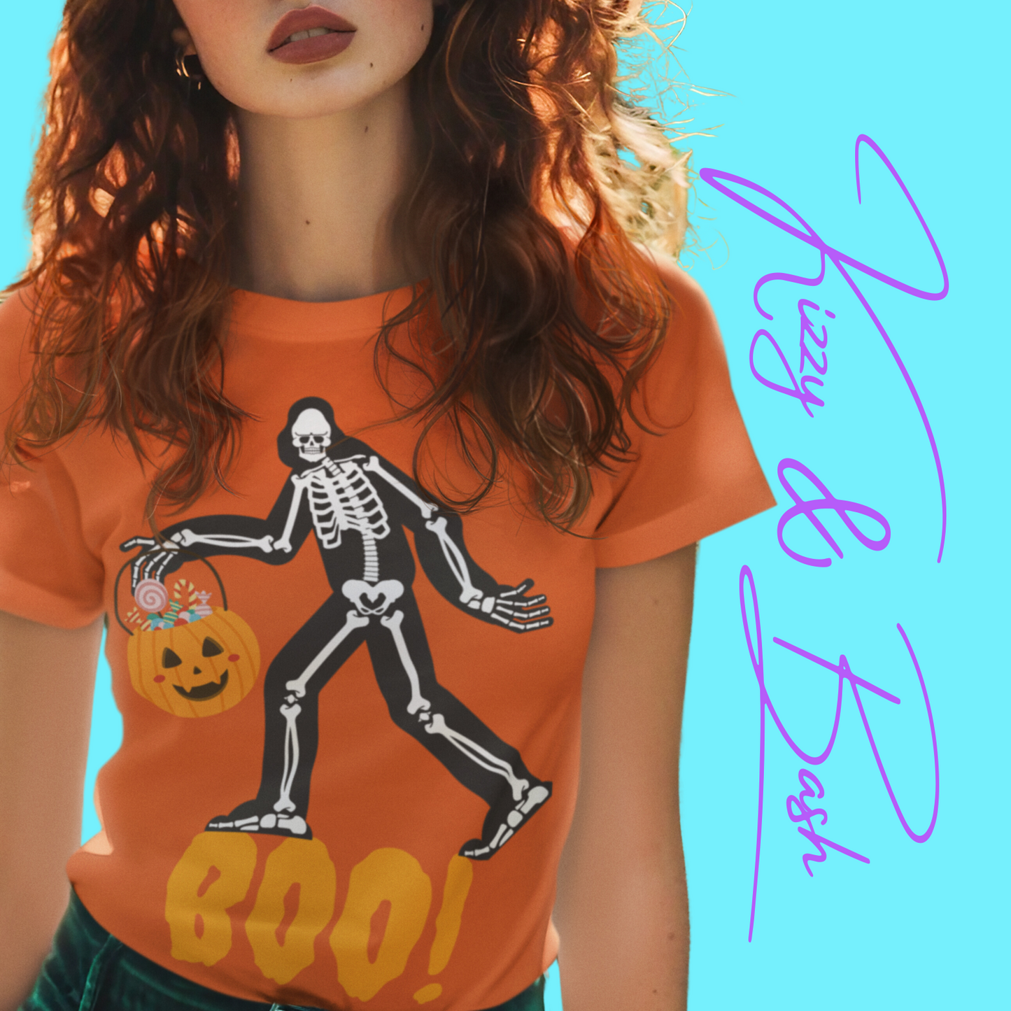 Funny Bigfoot Halloween Shirt Cryptidcore Trick-or-Treat Graphic Shirt Gift for Cryptid Lovers Sasquatch T-Shirt Adult Unisex Jersey Short Sleeve Tee