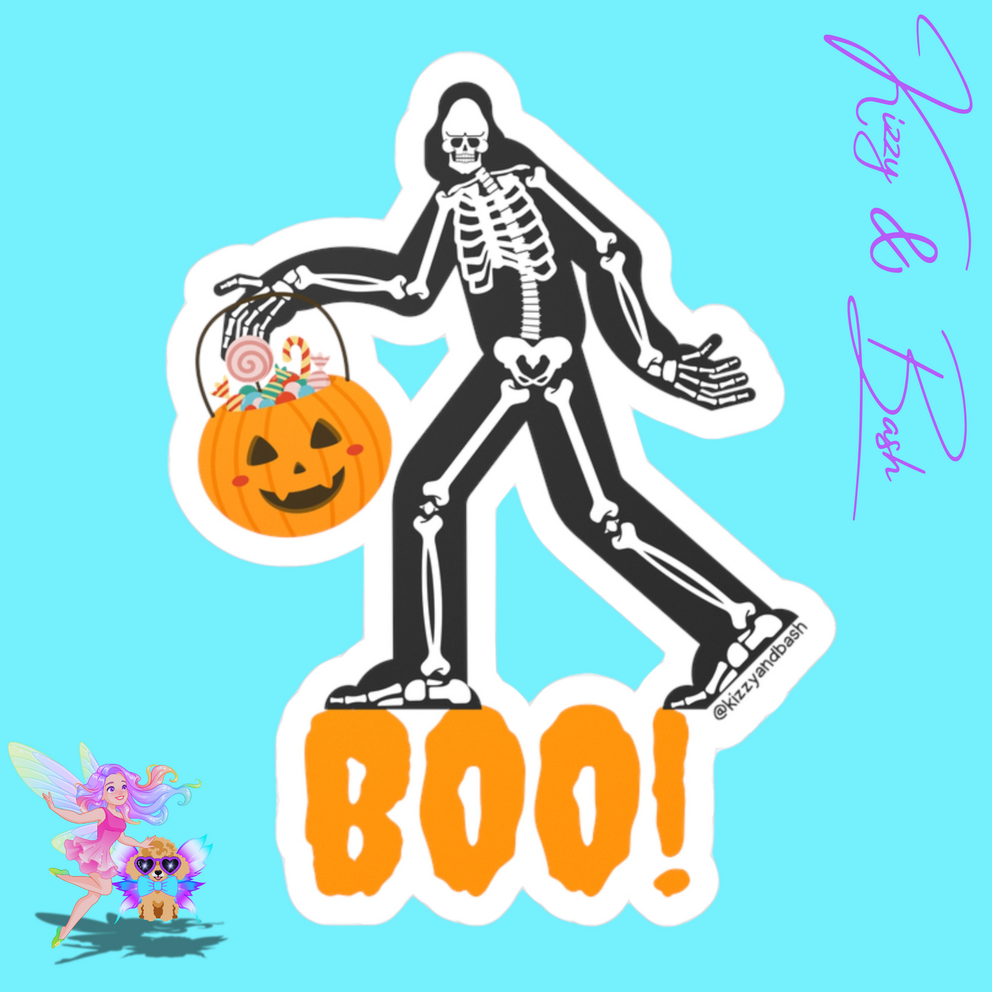 Waterproof Bigfoot Decal Sticker Bigfoot Skeleton Decal Funny Halloween Decal Trick-or-Treating Bigfoot Decal Fun Gift for Bigfoot Believers Unique Gift for Halloween Lovers Paranormal Halloween Kiss-Cut Vinyl Decals