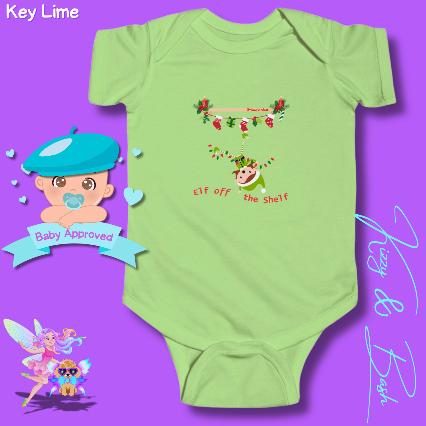 Adorable Christmas Onesie for Baby Unique Christmas Outfit for Newborn Funny Christmas Elf Baby Clothes Funny Christmas Baby Shower Gift Idea Perfect Gift for Christmas Baby Boy or Baby Girl Elf off the Shelf Infant Fine Jersey Bodysuit