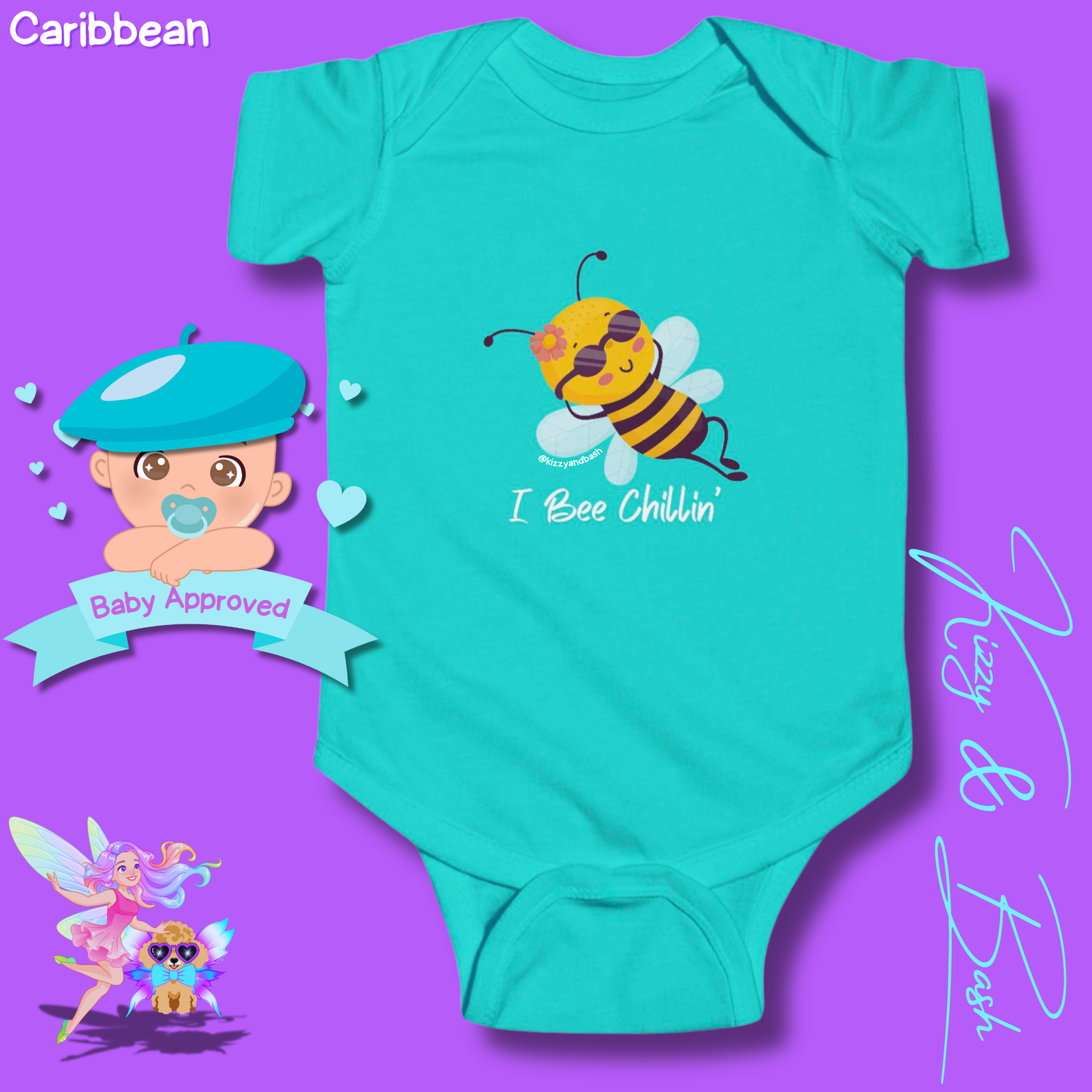 Honey Bee - I Bee Chillin' - Spring - Pollinators - Infant Fine Jersey Bodysuit