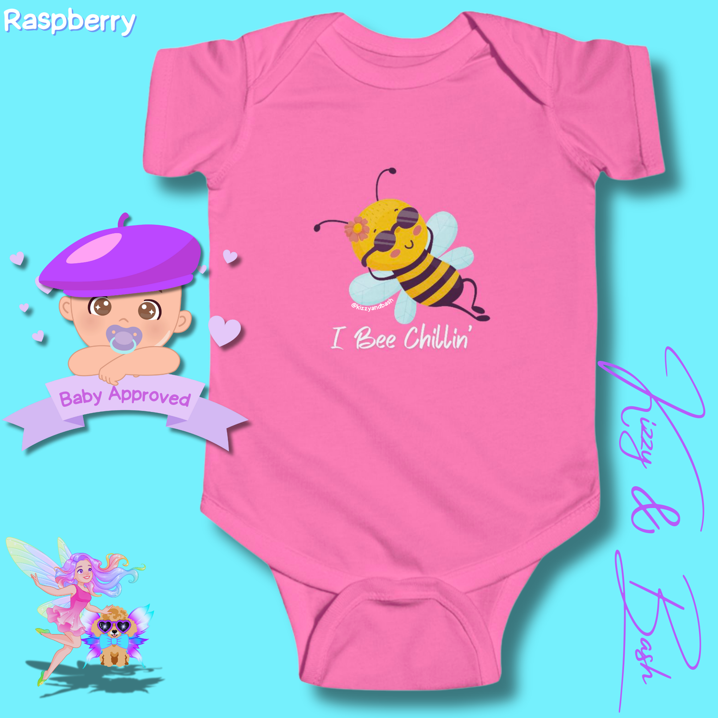 Honey Bee - I Bee Chillin' - Spring - Pollinators - Infant Fine Jersey Bodysuit