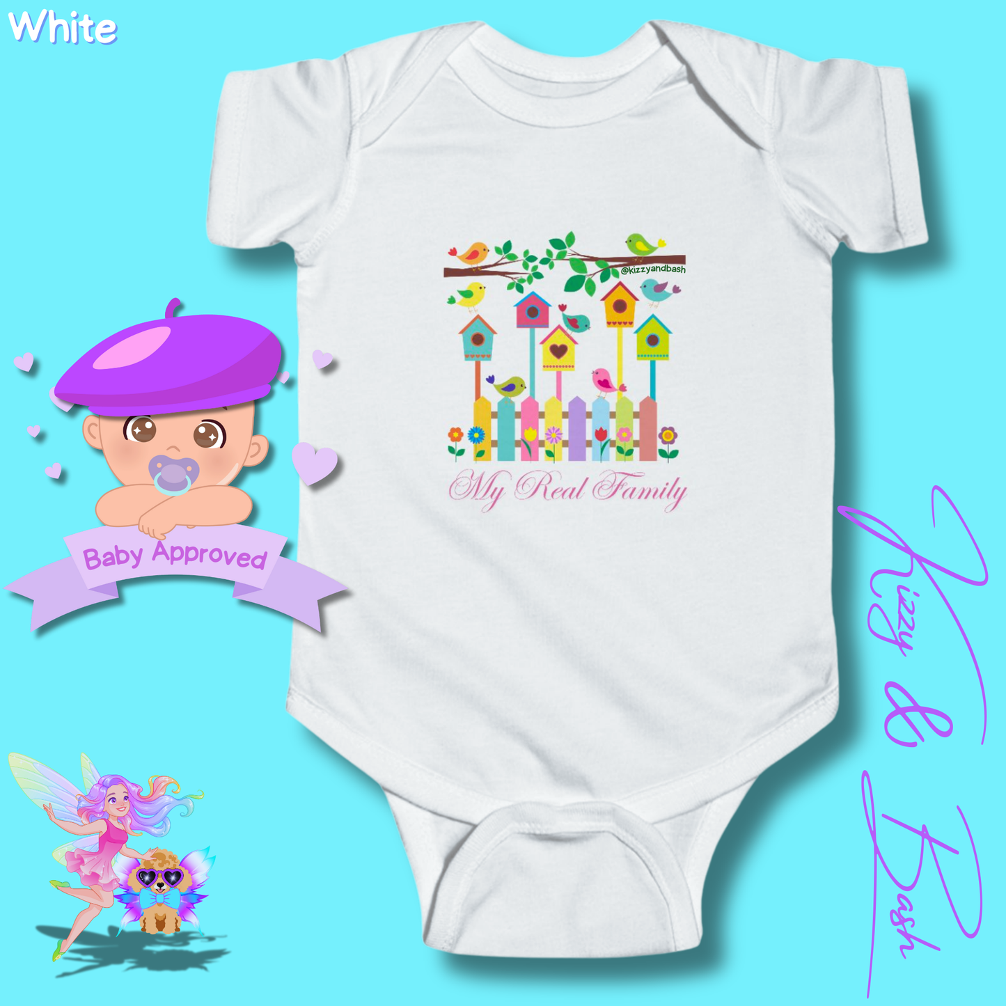 Colorful Birds Onesie for Newborn Nature Baby Gift Idea Unique Baby Shower Gift Idea Bird Nursery Decor Spring Baby Gift My Real Family Infant Fine Jersey Bodysuit