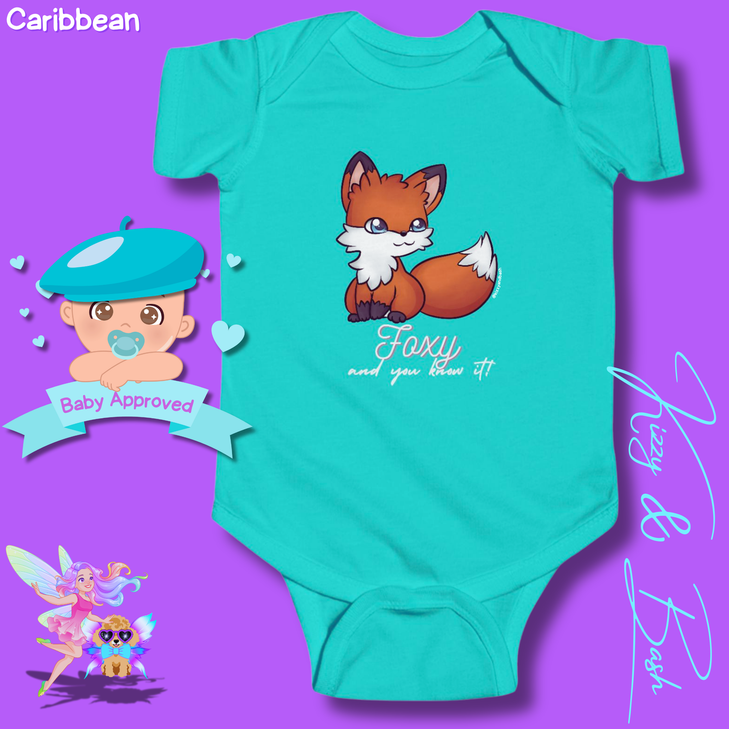 Cute Red Fox Baby Onesie Perfect Gift for Baby Girl Fun Gift for Baby Shower Fox Nursery Decor Funny Gift for New Mom Woodland Animal Gift for Baby Forest Animal Gift for Newborn Foxy and You Know It Infant Fine Jersey Bodysuit