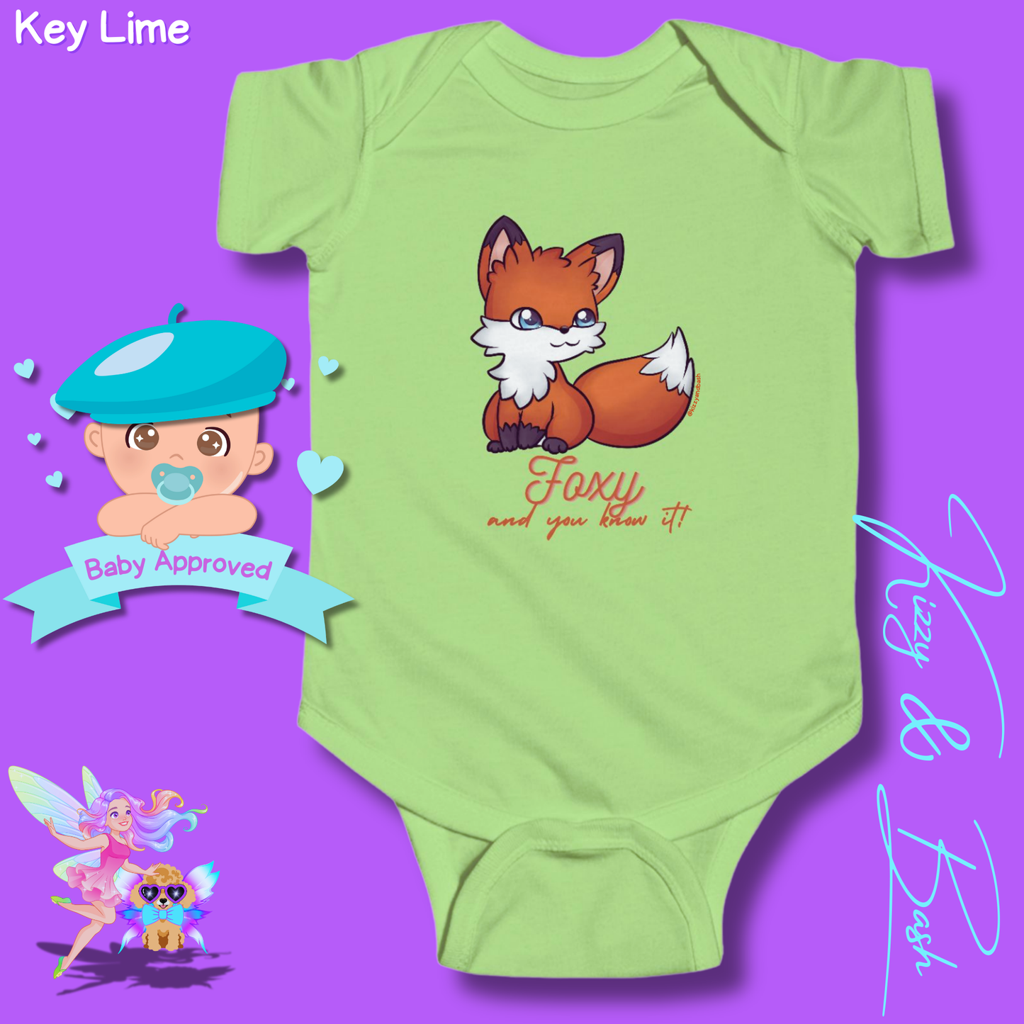 Cute Red Fox Baby Onesie Perfect Gift for Baby Girl Fun Gift for Baby Shower Fox Nursery Decor Funny Gift for New Mom Woodland Animal Gift for Baby Forest Animal Gift for Newborn Foxy and You Know It Infant Fine Jersey Bodysuit