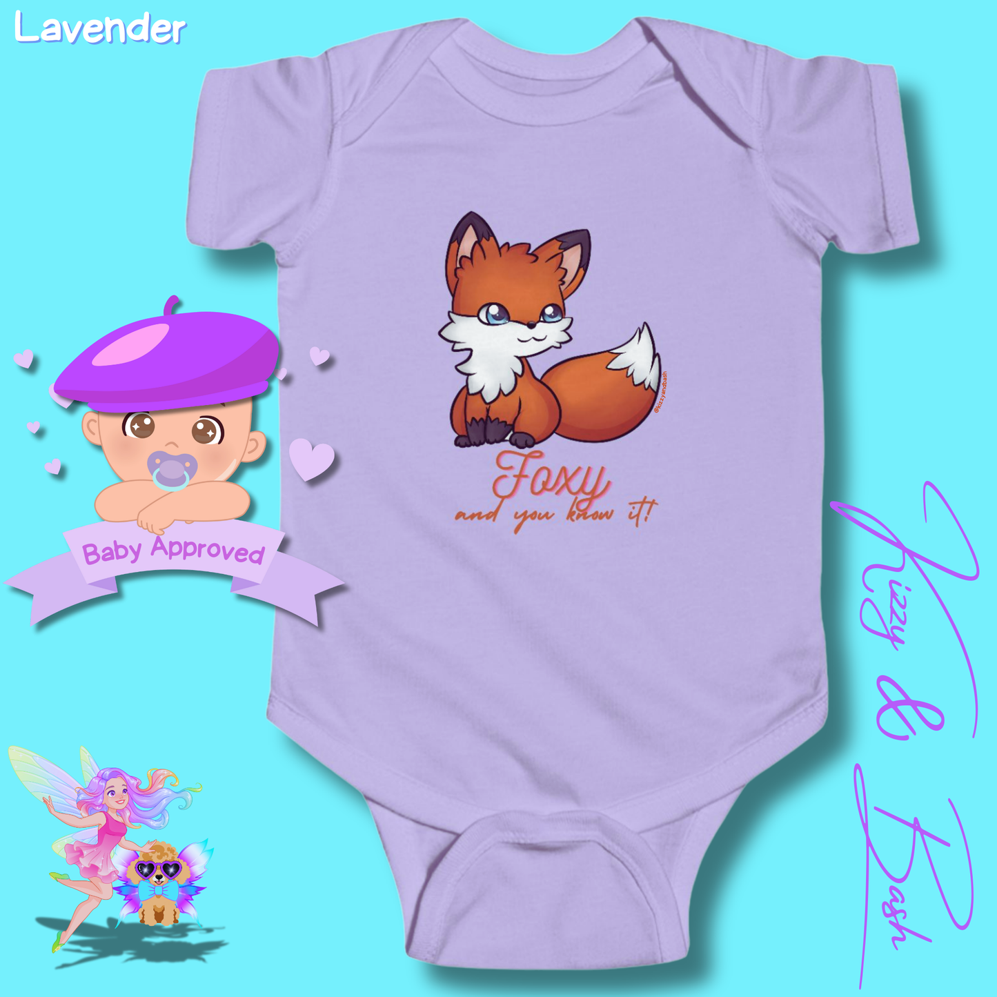 Cute Red Fox Baby Onesie Perfect Gift for Baby Girl Fun Gift for Baby Shower Fox Nursery Decor Funny Gift for New Mom Woodland Animal Gift for Baby Forest Animal Gift for Newborn Foxy and You Know It Infant Fine Jersey Bodysuit