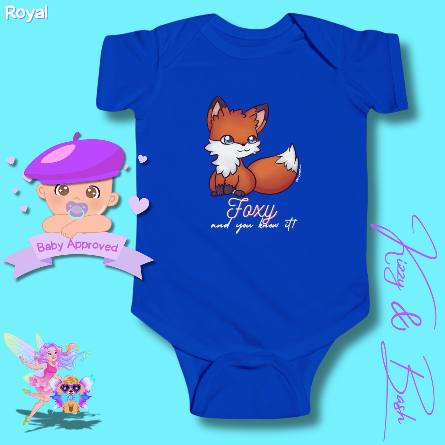 Cute Red Fox Baby Onesie Perfect Gift for Baby Girl Fun Gift for Baby Shower Fox Nursery Decor Funny Gift for New Mom Woodland Animal Gift for Baby Forest Animal Gift for Newborn Foxy and You Know It Infant Fine Jersey Bodysuit