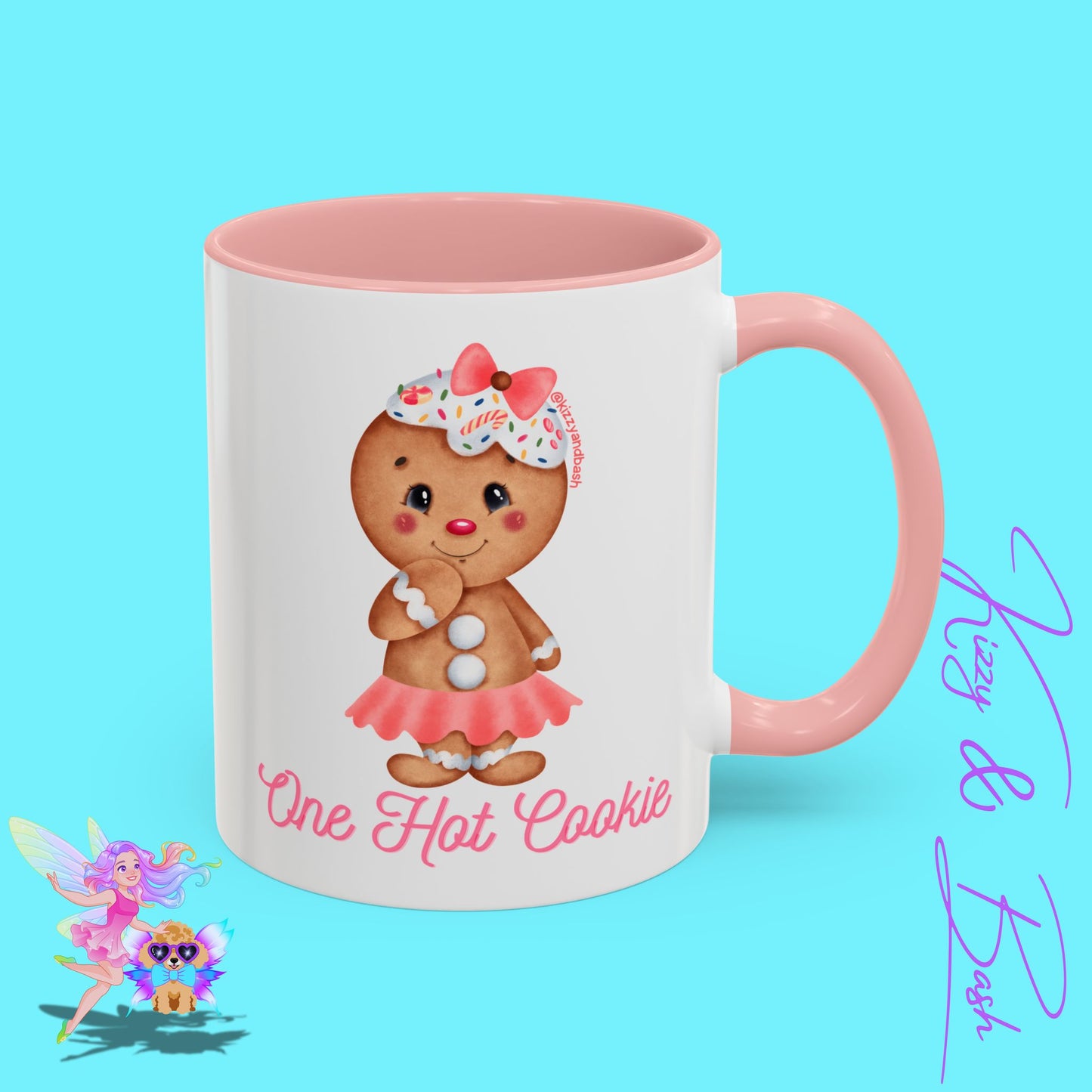 Ultimate Gingerbread Mug Cute Gingerbread Coffee Mug for Her One Hot Cookie Christmas Cookie Mug Gift for Gingerbread Lovers Unique Gift for Bakers Accent Coffee Mug - 11, 15oz