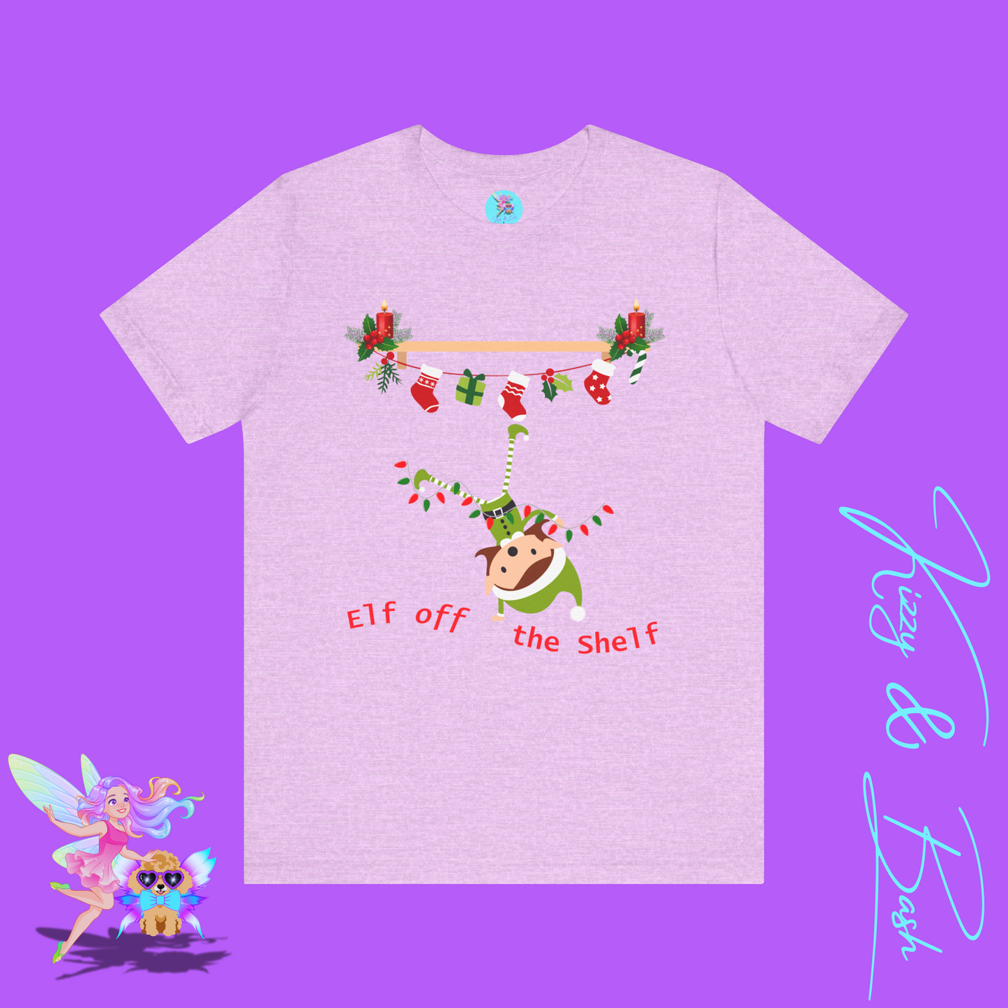 Elf Off the Shelf Christmas Shirt Funny Holiday Gift for Friends or Family Gift for Christmas Elf Fans Adult Unisex Jersey Short Sleeve Tee