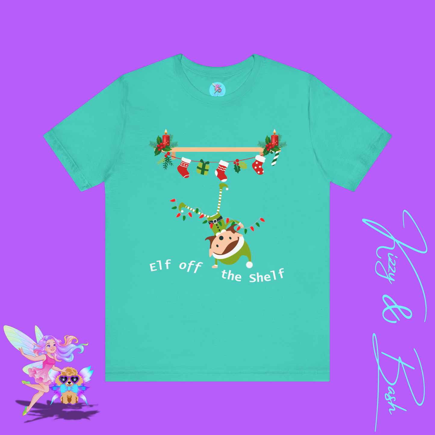 Elf Off the Shelf Christmas Shirt Funny Holiday Gift for Friends or Family Gift for Christmas Elf Fans Adult Unisex Jersey Short Sleeve Tee