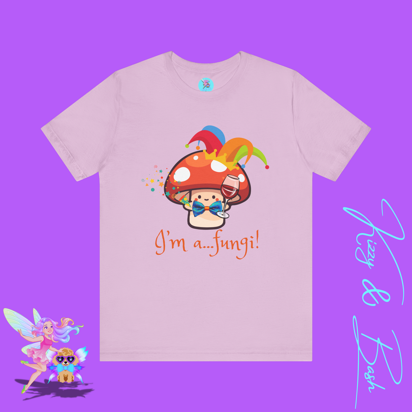 Funny Mushroom Shirt Fungi Pun Gift Mushroom Party T-Shirt Naturecore Tee for Plant & Wine Fans Life of the Party Gift Adult Unisex Jersey Short Sleeve Tee